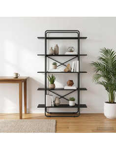 Libreria 5 livelli 100 x 35 x 175,5 cm Legno ingegnerizzato