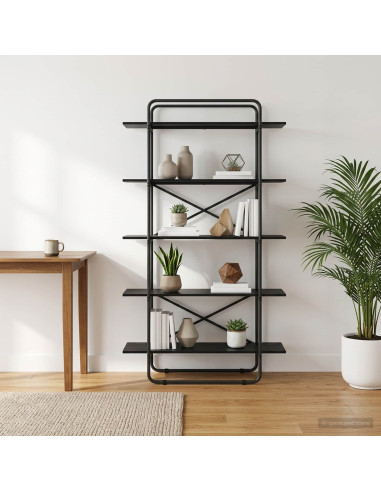 Libreria 5 livelli 100 x 35 x 175,5 cm Legno ingegnerizzato