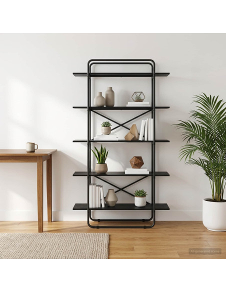 Libreria 5 livelli 100 x 35 x 175,5 cm Legno ingegnerizzato