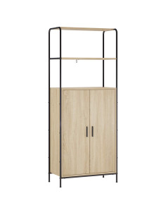 Credenza Rovere Sonoma 40 x 33 x 161 cm Legno ingegnerizzato 2