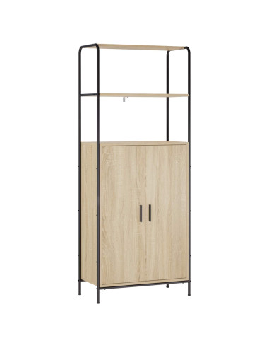 Credenza Rovere Sonoma 40 x 33 x 161 cm Legno ingegnerizzato