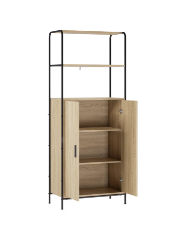 Credenza Rovere Sonoma 40 x 33 x 161 cm Legno ingegnerizzato