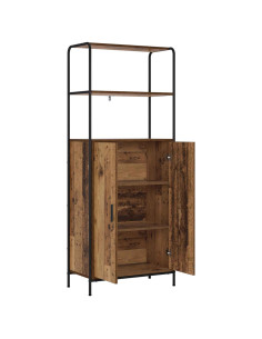 Credenza Legno antico 40 x 33 x 161 cm Legno ingegnerizzato 2