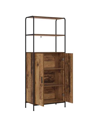 Credenza Legno antico 40 x 33 x 161 cm Legno ingegnerizzato