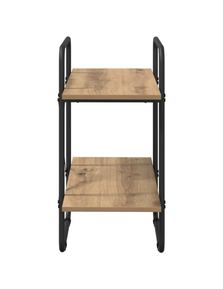 Libreria 2 livelli 60 x 35 x 70 cm PB Rovere Artigianale