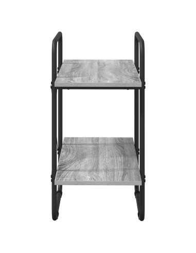 Libreria 2 livelli 80 x 35 x 70 cm PB Sonoma grigio