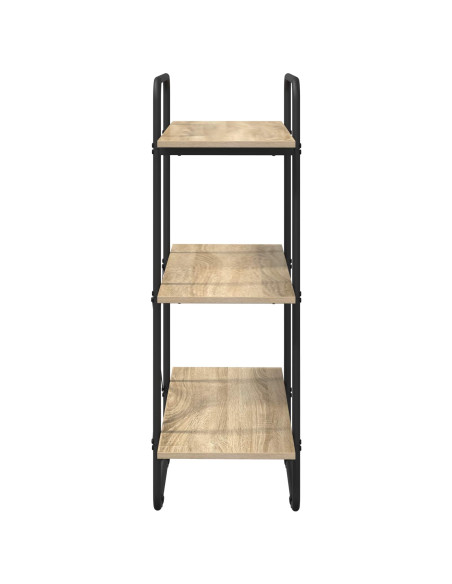 Libreria 3 livelli 80 x 35 x 105 cm PB Rovere Sonoma