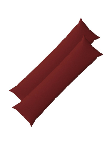 Federa 2 pz HEERLEN Rosso Vino 40 x 145 cm Tessuto