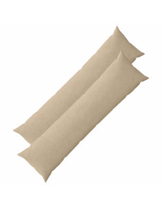 Federa 2 pcs HEERLEN Tortora 40 x 145 cm corduroy