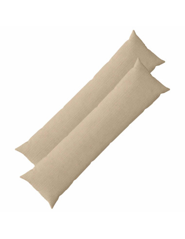 Federa 2 pcs HEERLEN Tortora 40 x 145 cm corduroy