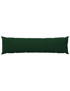 Federa 2 pz HEERLEN Verde Scuro 40 x 145 cm Tessuto 2