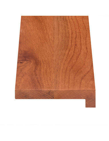 Gradini per Scale 4 pz 80 x 25 x 2 cm Marrone