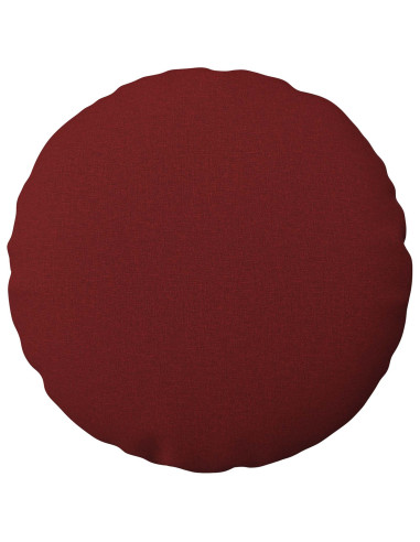 Federa 2 pz HEERLEN Rosso Vino Ø 50 cm Tessuto