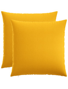 Federa 2 pz HEERLEN Giallo Chiaro 70 x 70 cm Tessuto