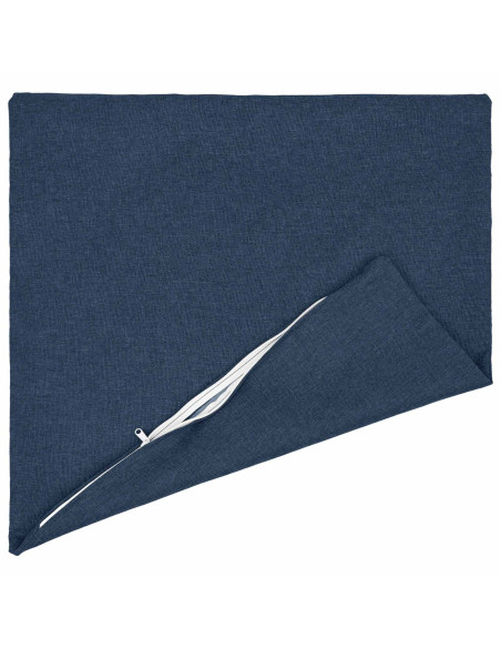 Federa 2 pz HEERLEN Blu 55 x 55 cm Tessuto