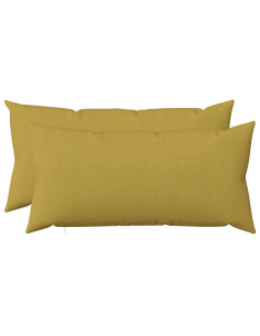 Federa 2 pz HEERLEN Verde chiaro 40 x 70 cm Tessuto