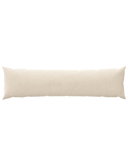 Federa 2 pz HEERLEN Crema 40 x 145 cm Tessuto Chenille