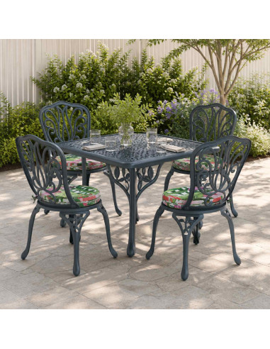 Cuscini per Sedia in 4 Pezzi SOEST 4 pz 100% Poliestere