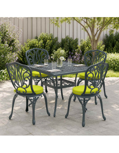 Cuscini per Sedia in 4 Pezzi SOEST 4 pz 100% Poliestere