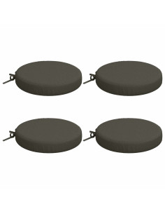 Cuscini per Sedia in 4 Pezzi SOEST 4 pz 100% Poliestere 2