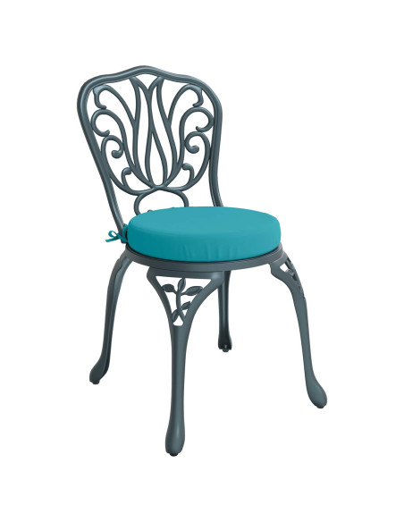 Cuscini per Sedia in 4 Pezzi SOEST 4 pz 100% Poliestere