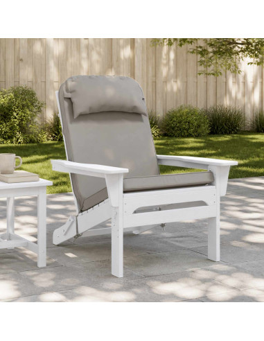 Cuscino per Lounger Sole 100% Poliestere Grigio 55 x 124 x 5 cm
