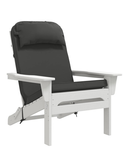 Cuscino per Lounger Sole 100% Poliestere Antracite