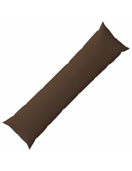 Cuscino con cuscino HEERLEN Marrone 40 x 145 cm Tessuto