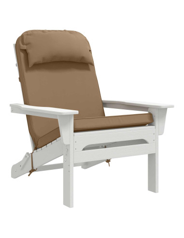 Cuscino per Lounger Sole 100% Poliestere Tortora