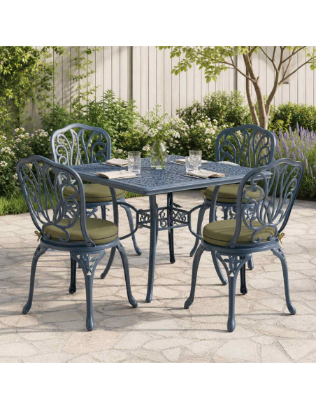 Cuscini per Sedia in 4 Pezzi SOEST 4 pz 100% Poliestere