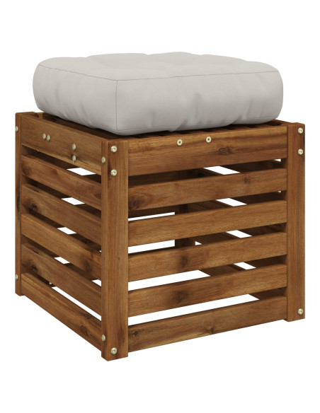 Cuscino per Sedia in Unico Pezzo VIANEN 100% Poliestere Bianco