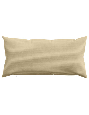 Federa 2 pz HEERLEN Grigio Verde 40 x 70 cm corduroy