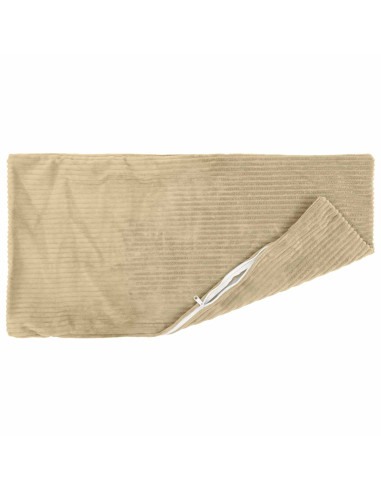 Federa 6 pcs HEERLEN Verde Grigio 40 x 70 cm corduroy
