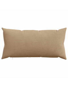 Federa 6 pcs HEERLEN Marrone 40 x 70 cm corduroy 2