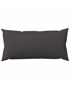 Federa 6 pz HEERLEN Grigio Scuro 40 x 80 cm Tessuto 2