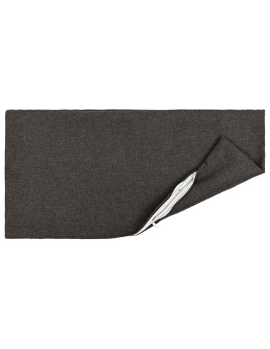 Federa 6 pz HEERLEN Grigio Scuro 40 x 80 cm Tessuto
