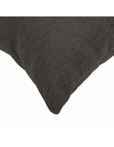 Federa 6 pz HEERLEN Grigio Scuro 40 x 80 cm Tessuto
