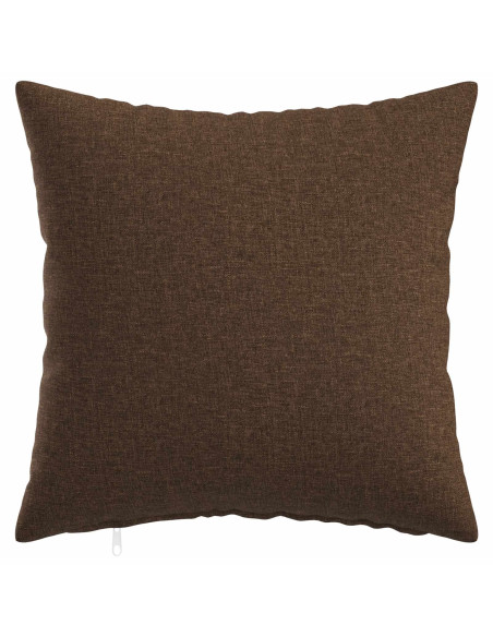 Federa 6 pz HEERLEN Marrone 45 x 45 cm Tessuto