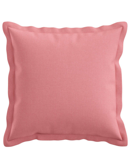 Federa 6 pcs HOUTEN Rosa 45 x 45 cm Lino