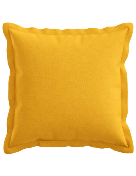 Federa 6 pcs HOUTEN Giallo Chiaro 45 x 45 cm Lino