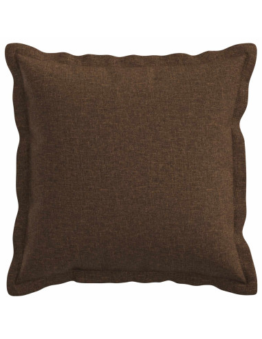 Federa 6 pcs HOUTEN Marrone 45 x 45 cm Lino