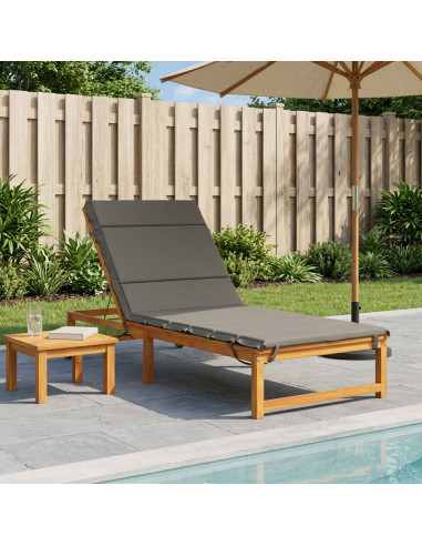Cuscino per Lettino GEMERT 100% Poliestere Grigio