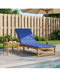 Cuscino per Lettino GEMERT 100% Poliestere Blu Reale