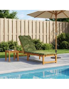 Cuscino per Lettino GEMERT 100% Poliestere Design a foglia