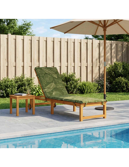 Cuscino per Lettino GEMERT 100% Poliestere Design a foglia