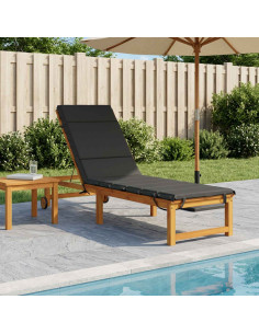 Cuscino per Lettino GEMERT 100% Poliestere Antracite