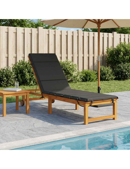 Cuscino per Lettino GEMERT 100% Poliestere Antracite