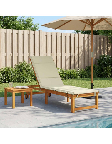 Cuscino per Lettino GEMERT 100% Poliestere Crema