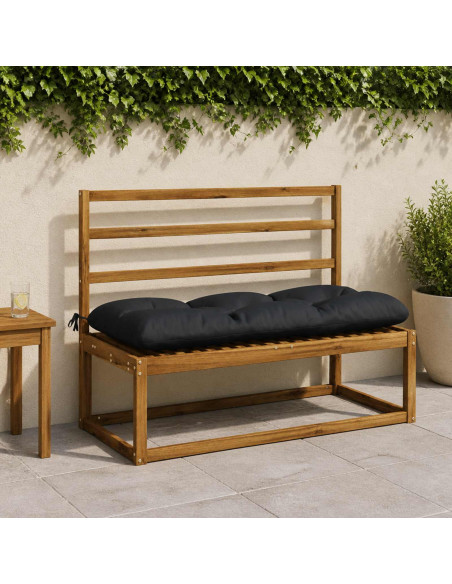 Cuscini per Panchina a 2 Pezzi VIANEN 100% Poliestere Blu Scuro