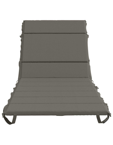 Cuscino per Lettino GEMERT 100% Poliestere Grigio